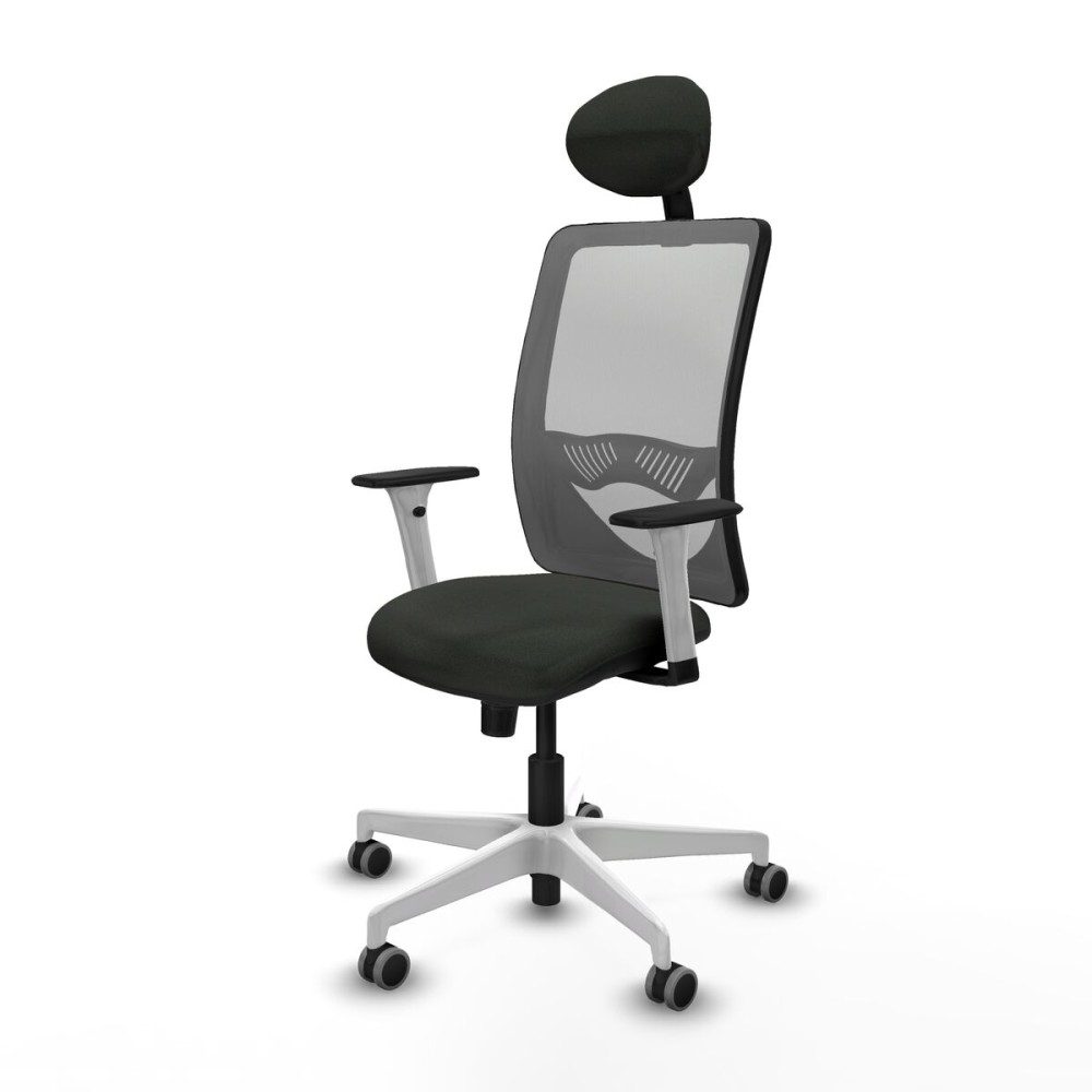 Office Chair with Headrest Zulema Piqueras y Crespo 1B026G1 Black