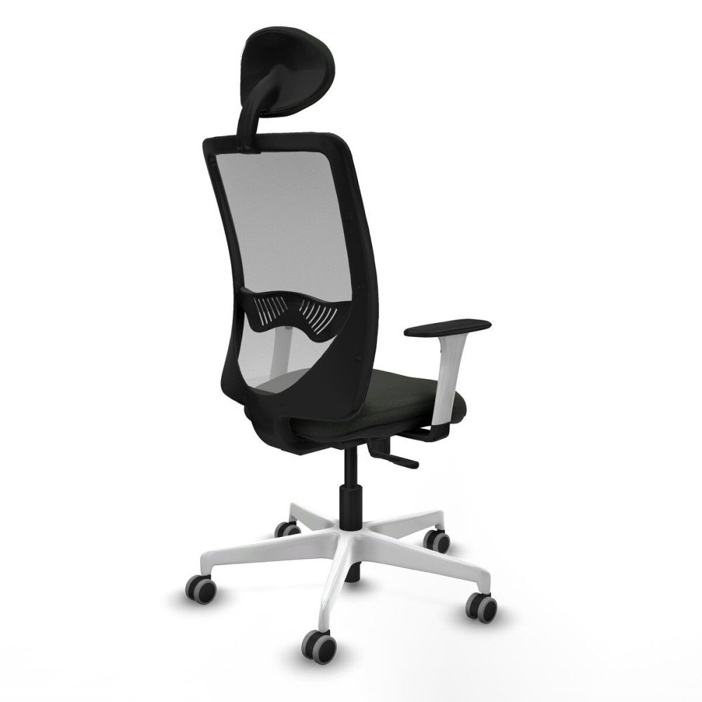 Office Chair with Headrest Zulema Piqueras y Crespo 1B026G1 Black