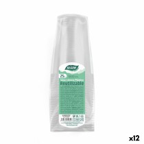 Mehrweg-Gläser-Set Algon 1 L Durchsichtig 12 Stück (25 Stücke)