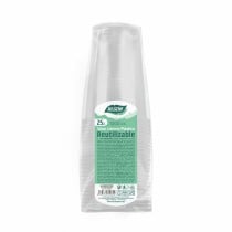 Lot de verres réutilisables Algon 1 L Transparent 12 Unités (25 Pièces)