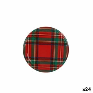Set of lids Sarkap Scottish Man 6 Pieces 7 x 0,8 cm (24 Units)