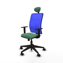 Bürostuhl mit Kopfstütze Motilla Piqueras y Crespo 1D066N1 Smaragdgrün
