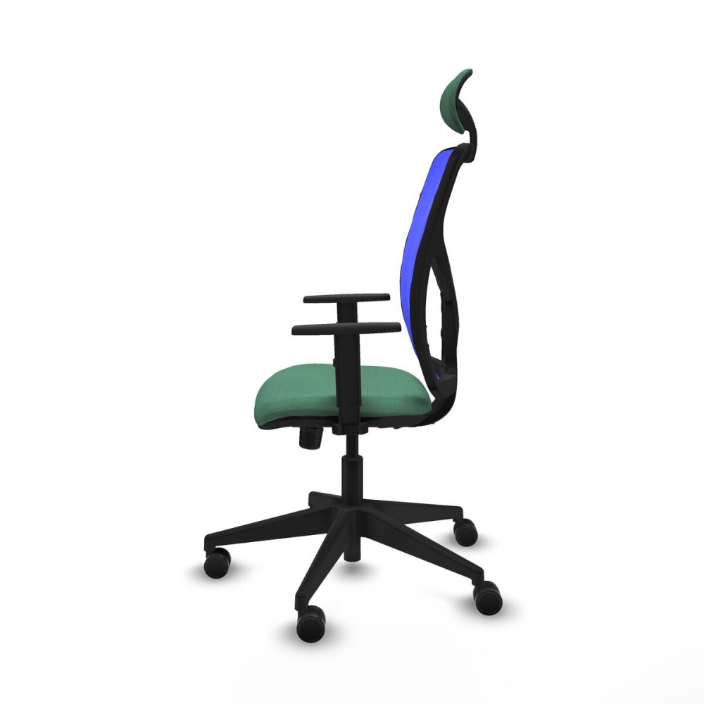 Chaise de Bureau avec Appui-tête Motilla Piqueras y Crespo 1D066N1 Vert émeraude