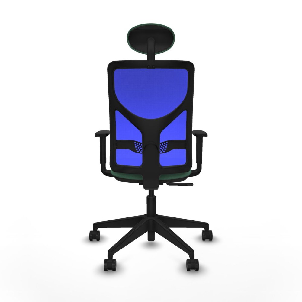 Chaise de Bureau avec Appui-tête Motilla Piqueras y Crespo 1D066N1 Vert émeraude
