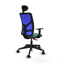 Chaise de Bureau avec Appui-tête Motilla Piqueras y Crespo 1D066N1 Vert émeraude