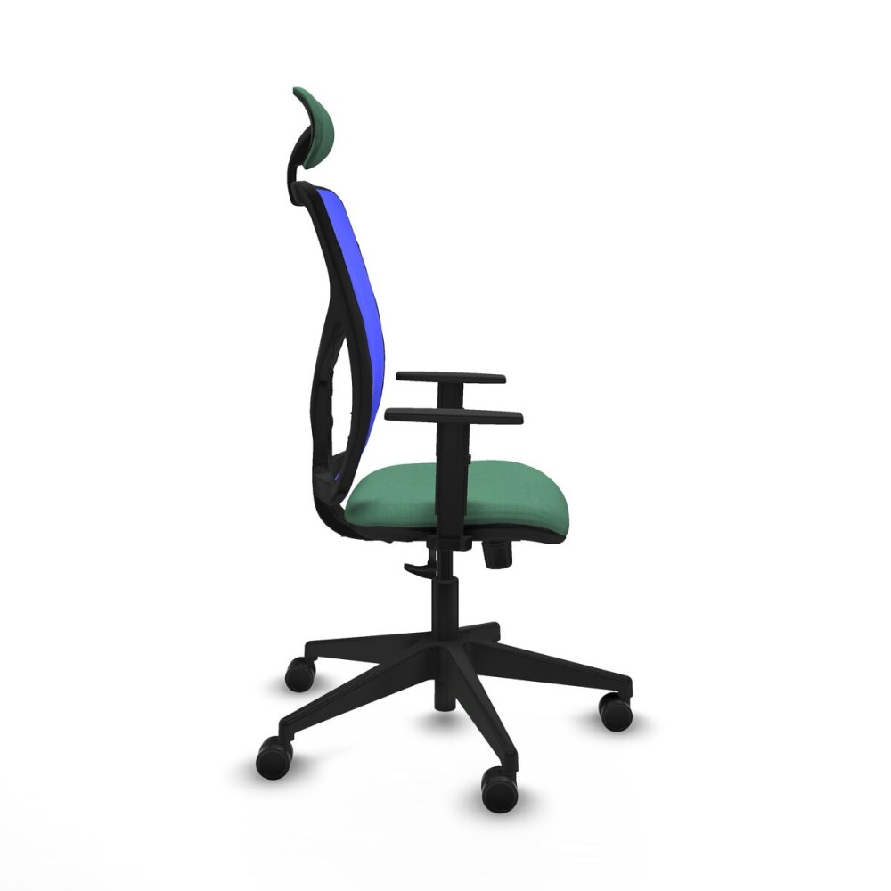 Chaise de Bureau avec Appui-tête Motilla Piqueras y Crespo 1D066N1 Vert émeraude