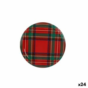 Set of lids Sarkap Scottish Man 6 Pieces 8 x 0,8 cm (24 Units)