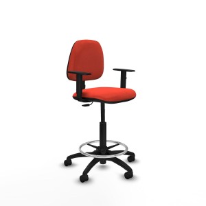Office Chair Isso CP Piqueras y Crespo B1D01RN Dark Orange High