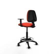 Chaise de Bureau Isso CP Piqueras y Crespo B1D01RN Orange Foncé Grande