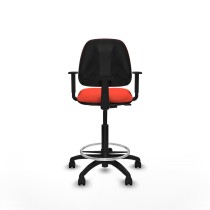 Chaise de Bureau Isso CP Piqueras y Crespo B1D01RN Orange Foncé Grande