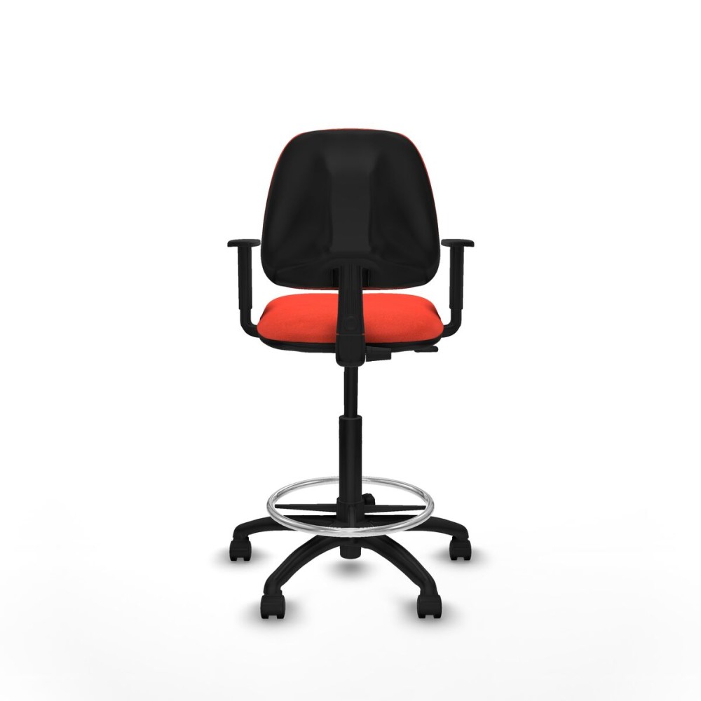 Chaise de Bureau Isso CP Piqueras y Crespo B1D01RN Orange Foncé Grande