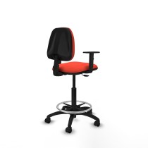 Chaise de Bureau Isso CP Piqueras y Crespo B1D01RN Orange Foncé Grande
