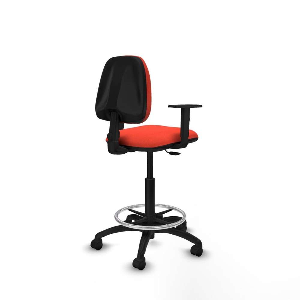 Chaise de Bureau Isso CP Piqueras y Crespo B1D01RN Orange Foncé Grande