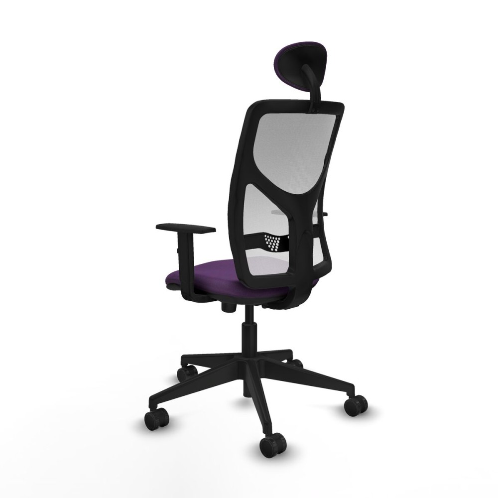 Office Chair with Headrest Motilla Piqueras y Crespo 1D066N1 Purple