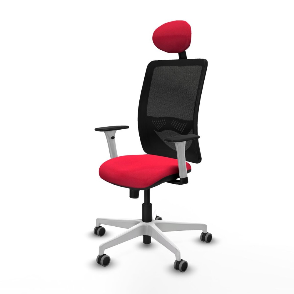 Office Chair with Headrest Zulema Piqueras y Crespo 1B026G1 Red