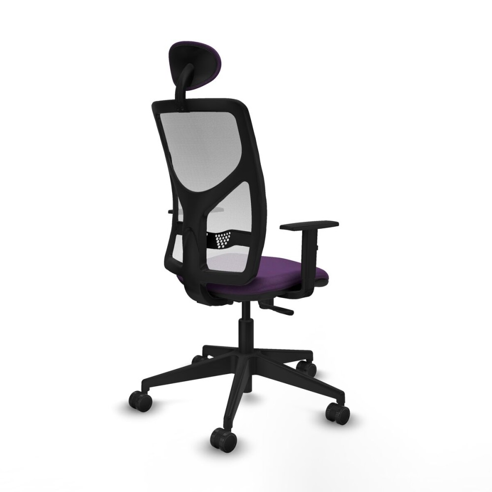 Office Chair with Headrest Motilla Piqueras y Crespo 1D066N1 Purple
