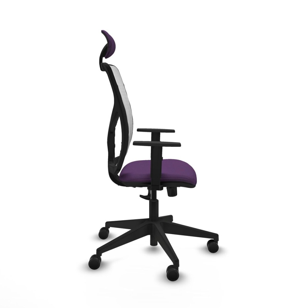 Office Chair with Headrest Motilla Piqueras y Crespo 1D066N1 Purple