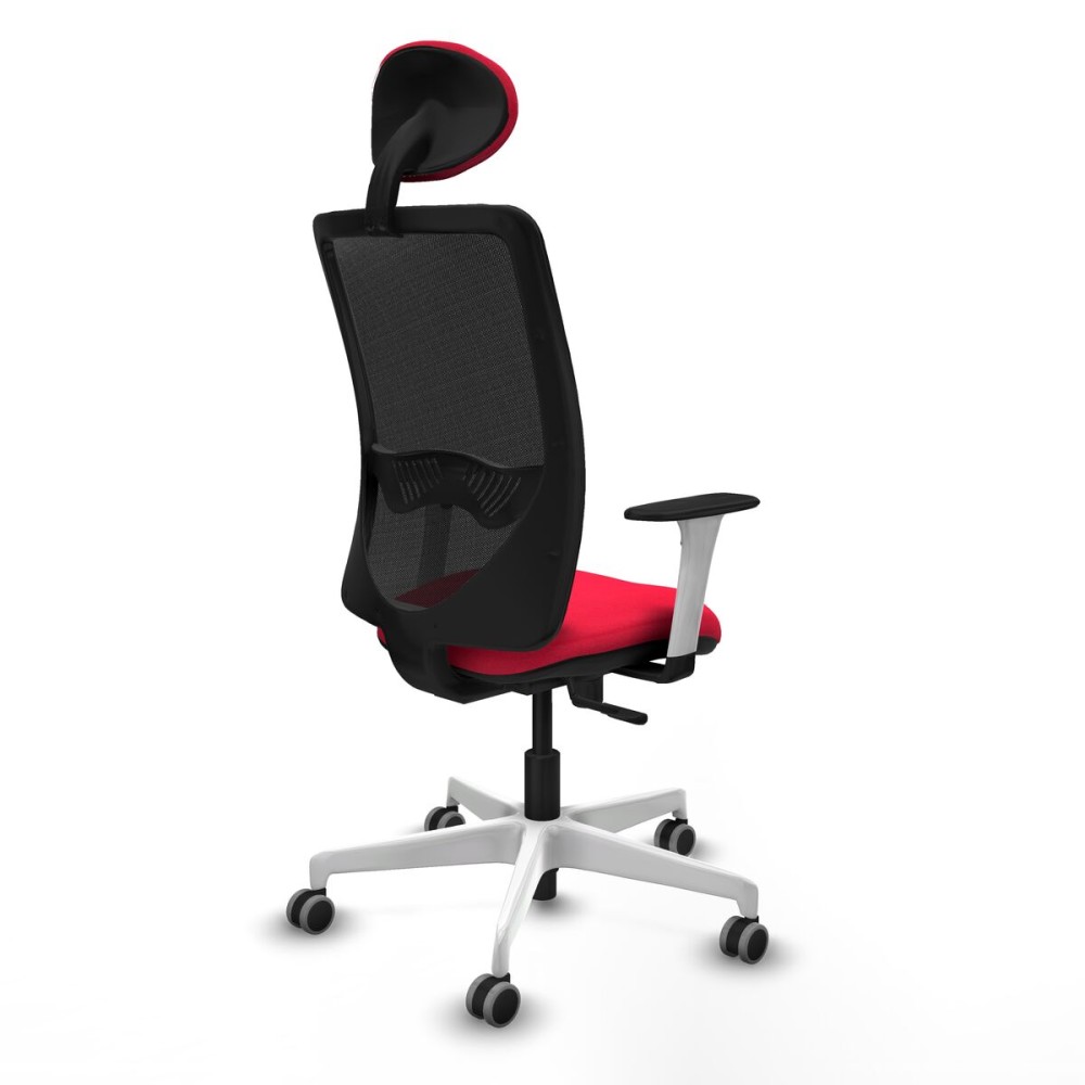 Office Chair with Headrest Zulema Piqueras y Crespo 1B026G1 Red