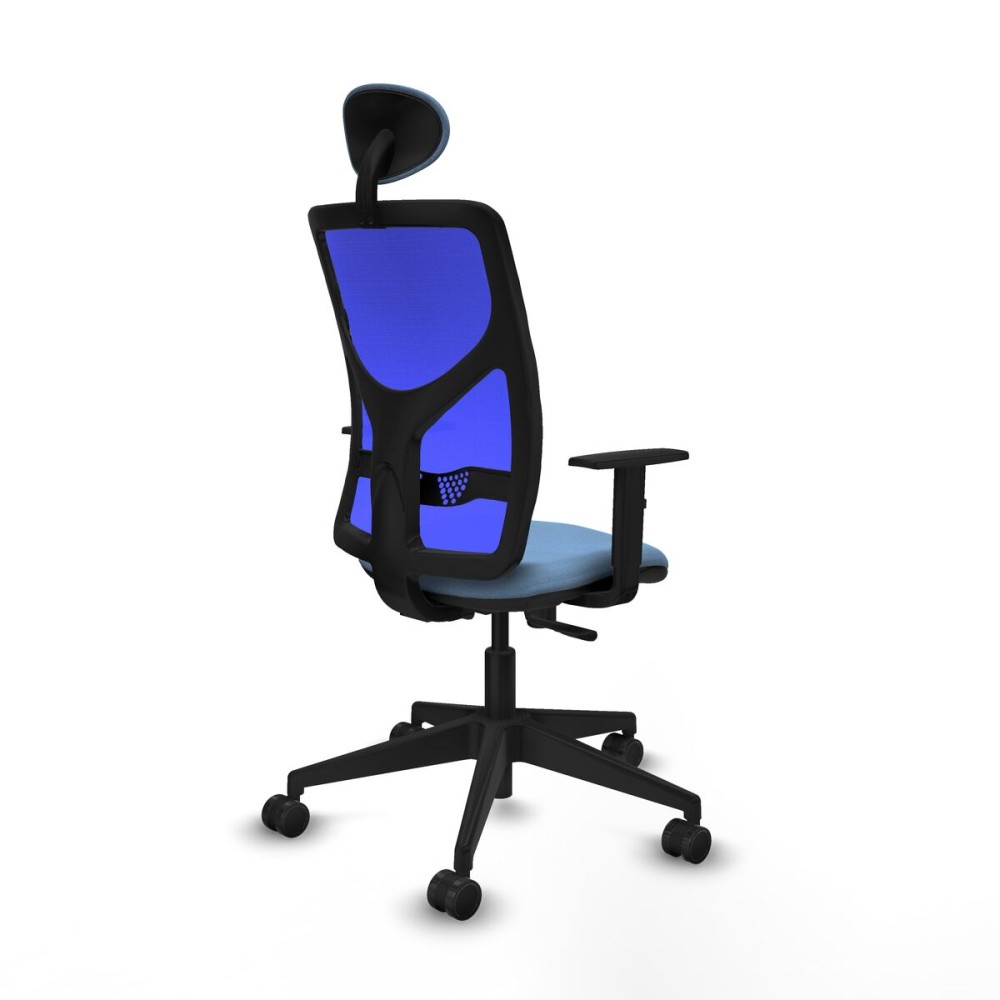 Office Chair with Headrest Motilla Piqueras y Crespo 1D066N1 Sky blue