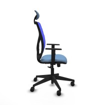 Office Chair with Headrest Motilla Piqueras y Crespo 1D066N1 Sky blue