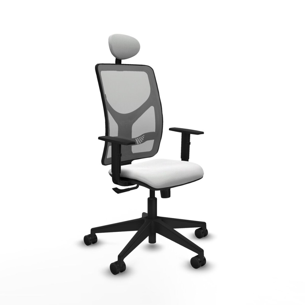 Chaise de Bureau avec Appui-tête Motilla Piqueras y Crespo 1D066N1 Blanc