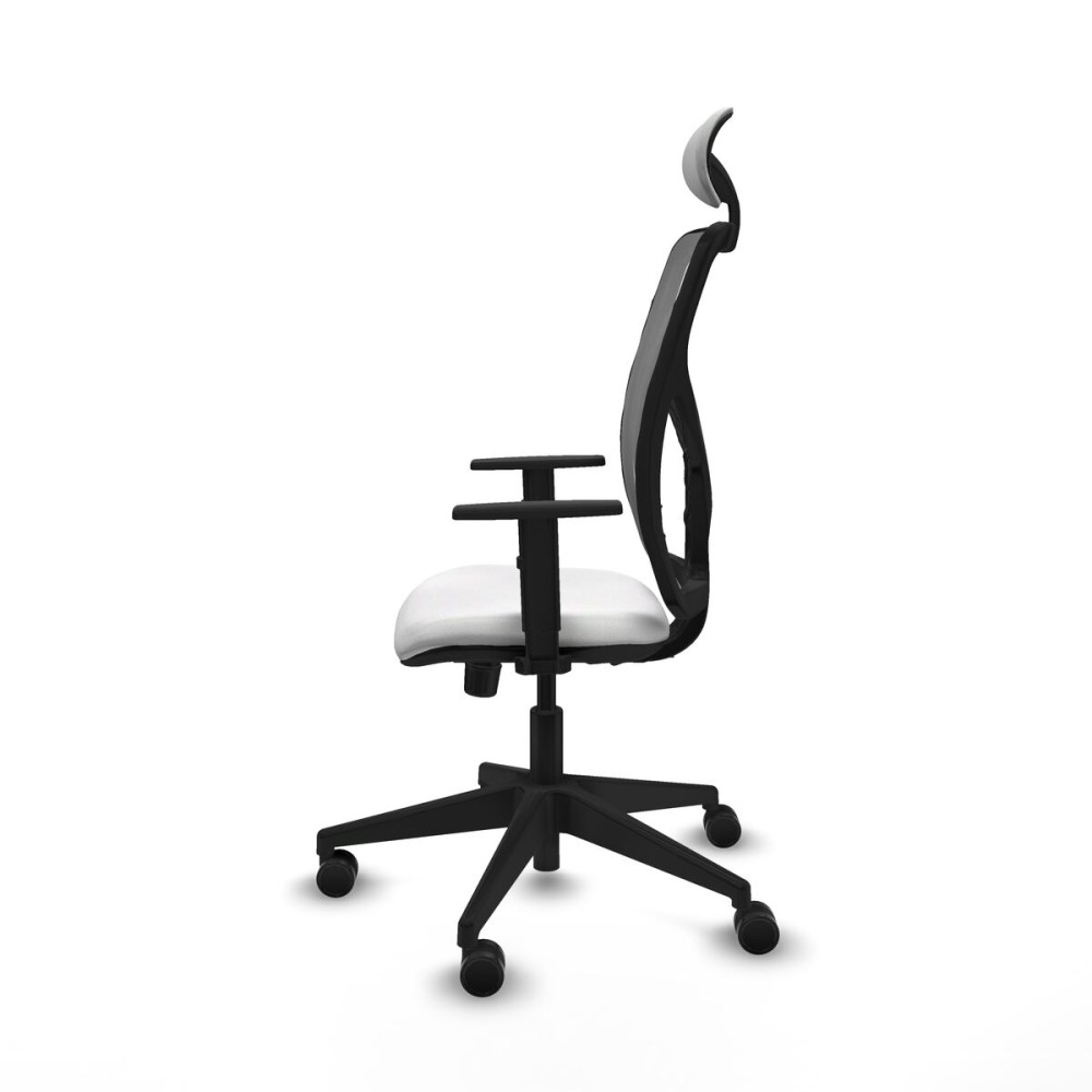 Chaise de Bureau avec Appui-tête Motilla Piqueras y Crespo 1D066N1 Blanc