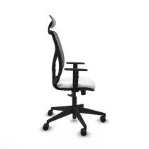 Chaise de Bureau avec Appui-tête Motilla Piqueras y Crespo 1D066N1 Blanc