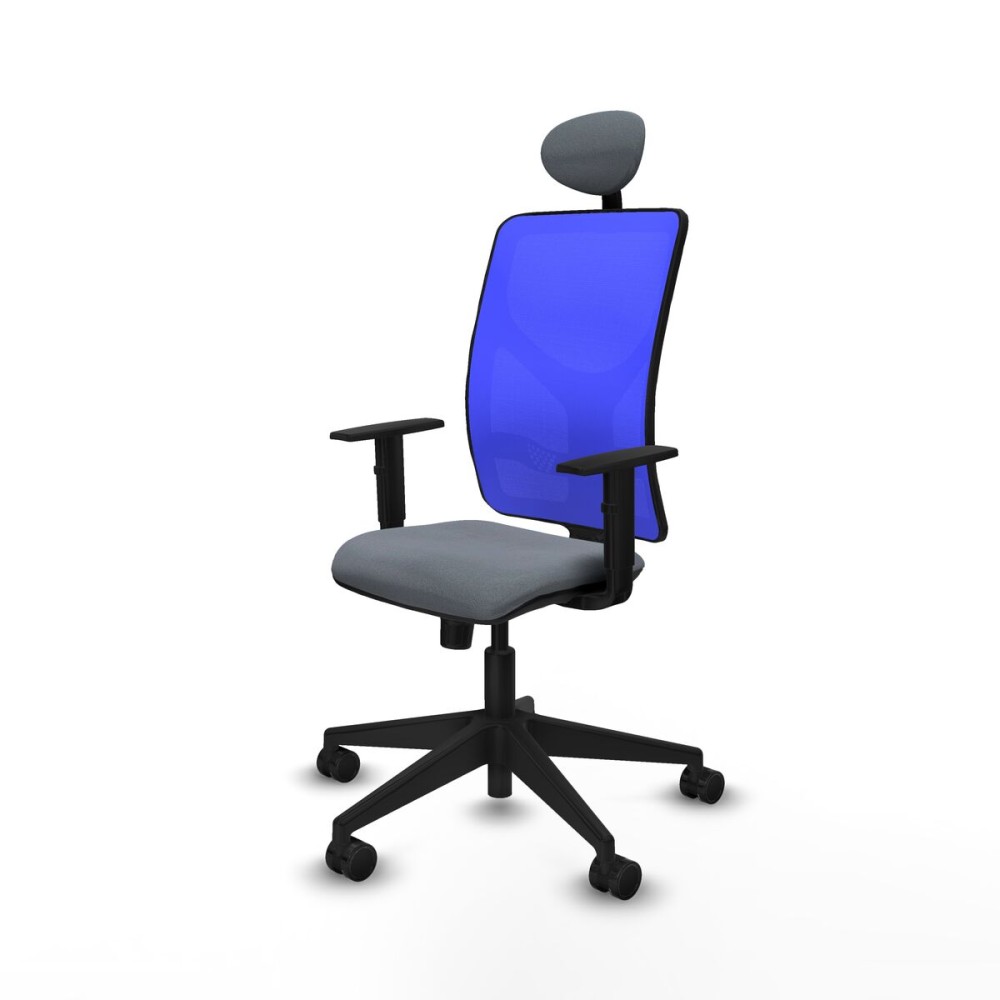 Chaise de Bureau avec Appui-tête Motilla Piqueras y Crespo 1D066N1 Gris