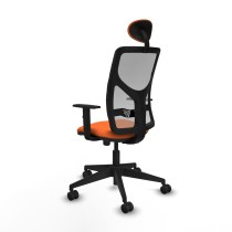 Chaise de Bureau avec Appui-tête Motilla Piqueras y Crespo 1D066N1 Orange