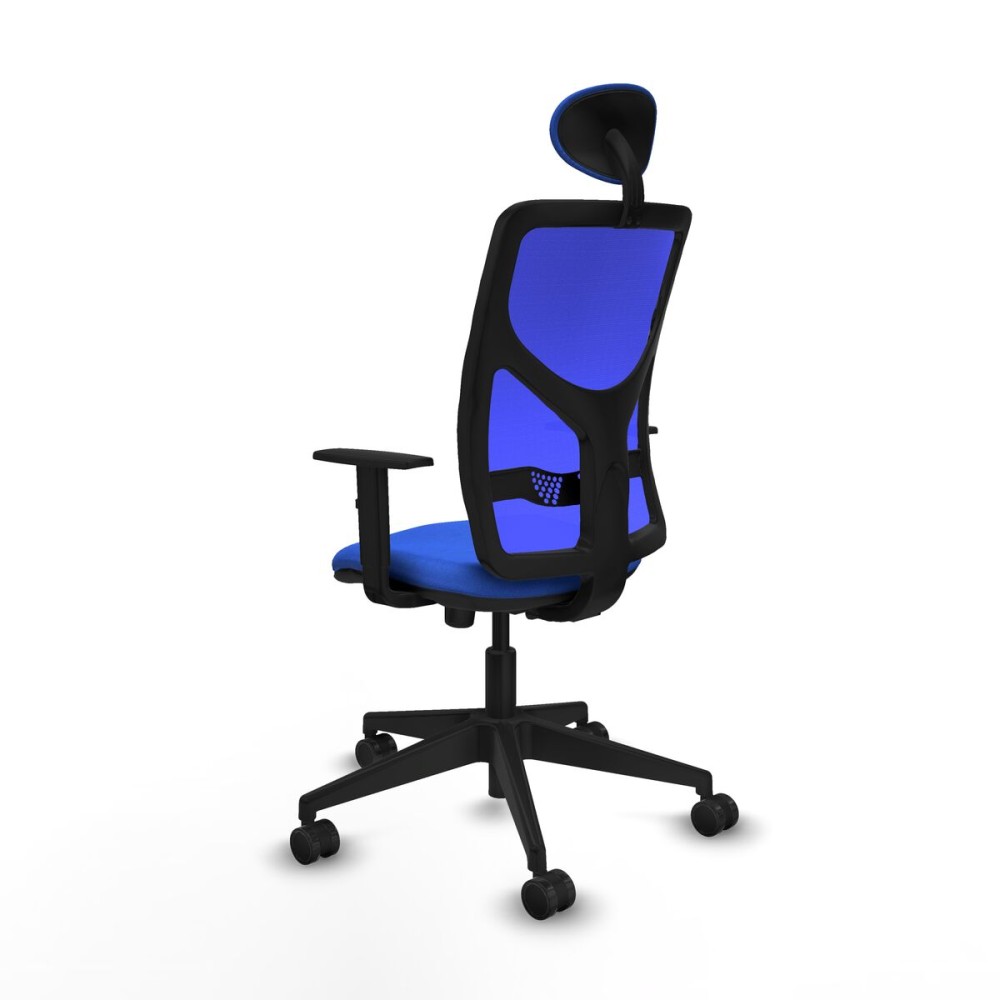Chaise de Bureau avec Appui-tête Motilla Piqueras y Crespo 1D066N1 Bleu