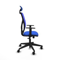 Chaise de Bureau avec Appui-tête Motilla Piqueras y Crespo 1D066N1 Bleu