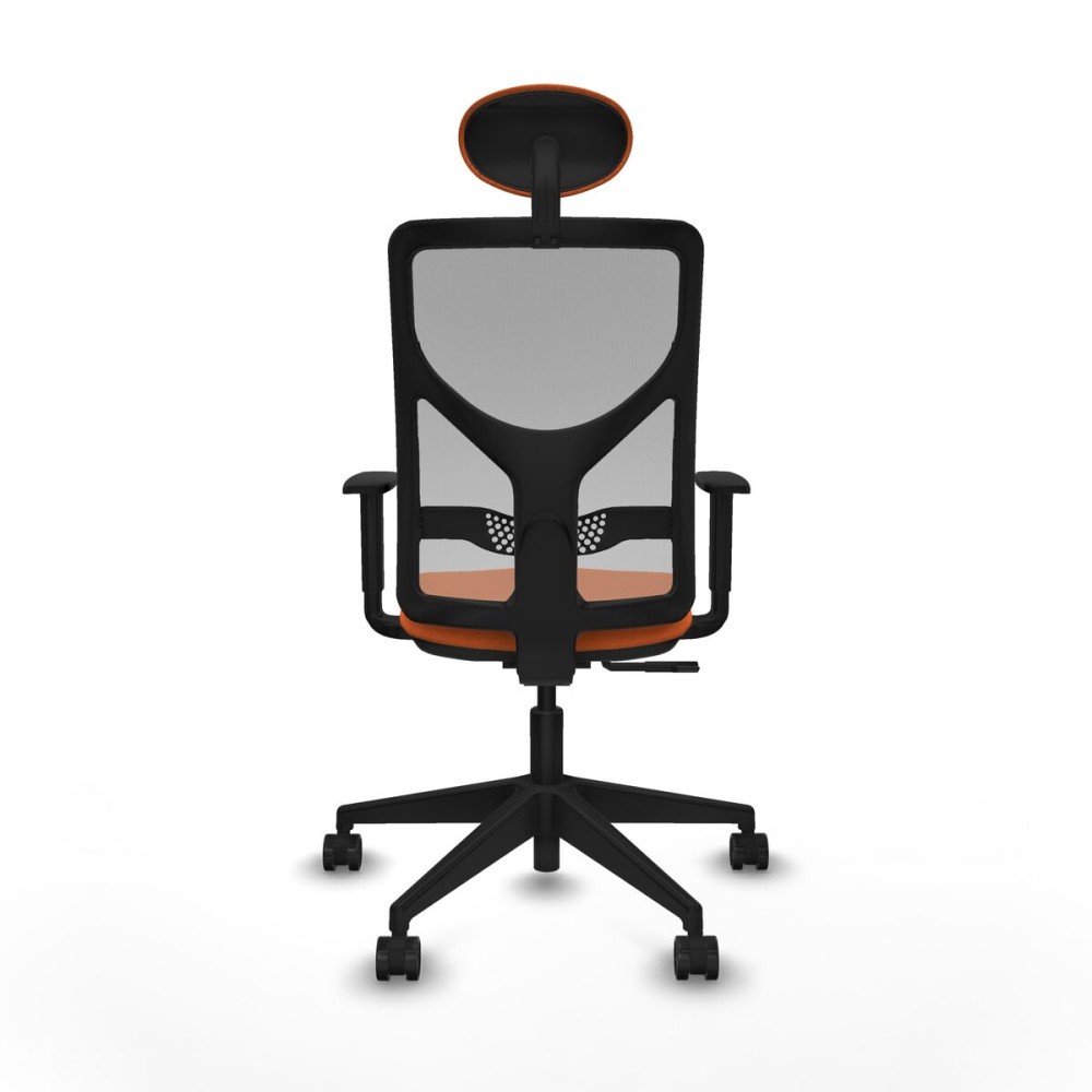 Chaise de Bureau avec Appui-tête Motilla Piqueras y Crespo 1D066N1 Orange