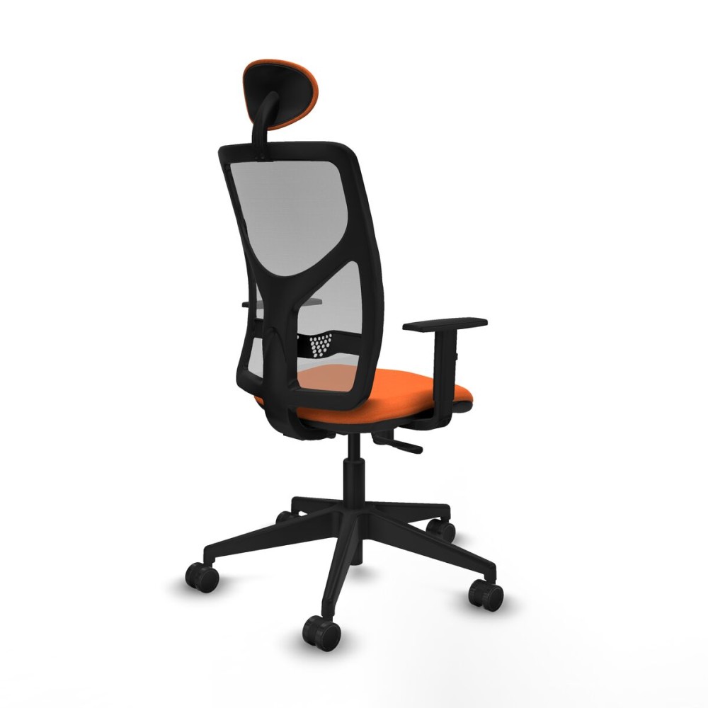 Chaise de Bureau avec Appui-tête Motilla Piqueras y Crespo 1D066N1 Orange