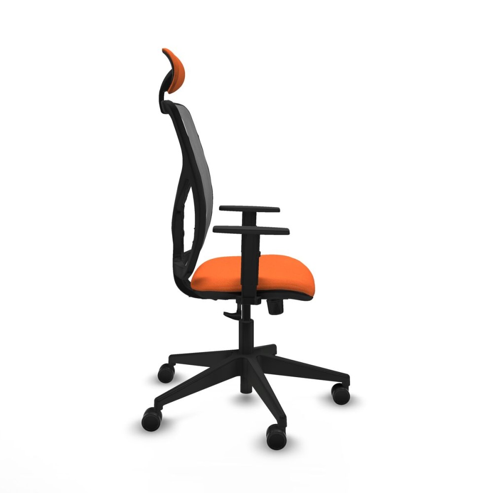 Chaise de Bureau avec Appui-tête Motilla Piqueras y Crespo 1D066N1 Orange