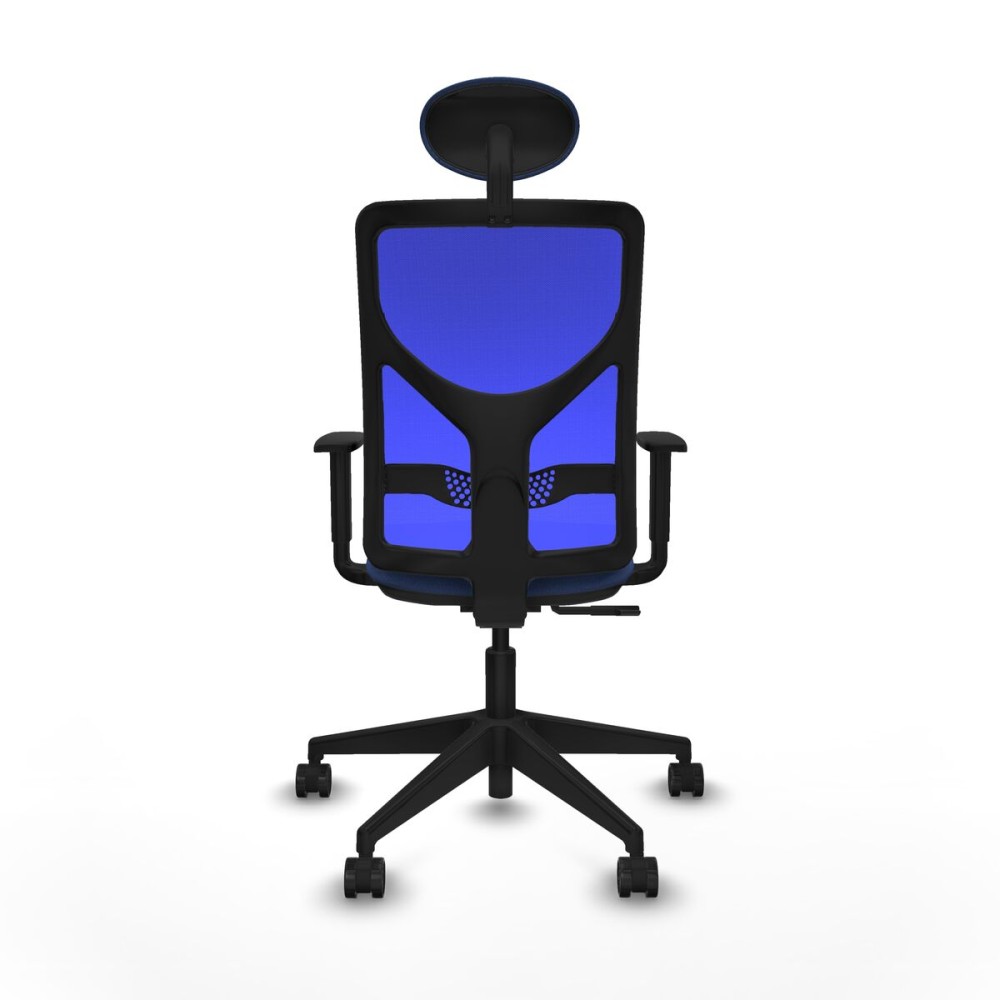 Chaise de Bureau avec Appui-tête Motilla Piqueras y Crespo 1D066N1 Blue marine