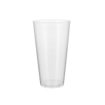 Mehrweg-Gläser-Set Algon Kunststoff Durchsichtig 4 Stücke 450 ml (64 Stück)