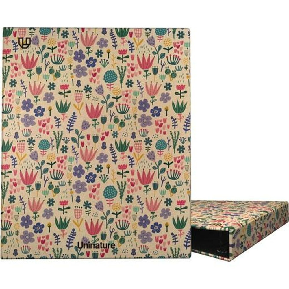 Reliure à anneaux Unipapel UNINATURE HOLANDA Multicouleur A4