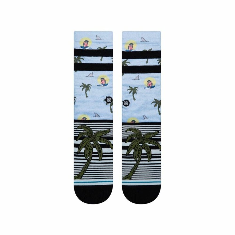 Ankle Socks Stance Aloha Monkey Staple Light Blue 42-46