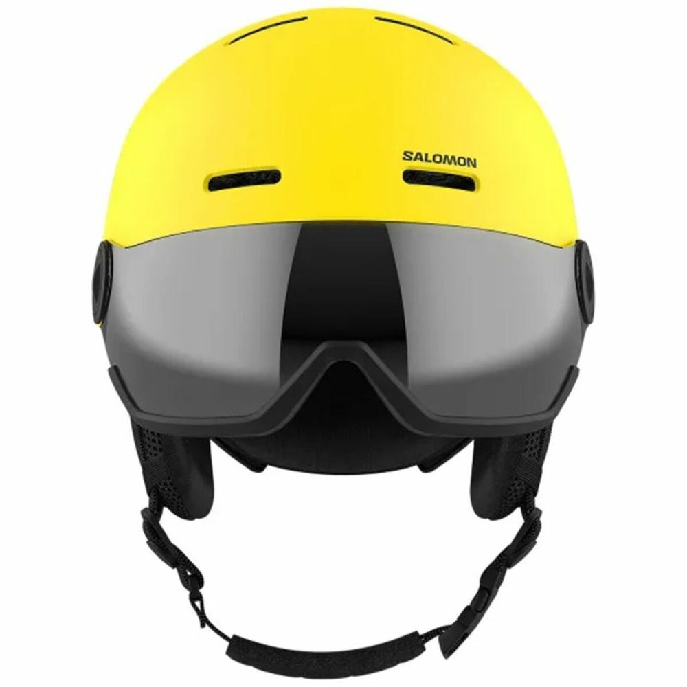 Ski Helmet Salomon Orka Visor Vib Children's Unisex 56-59 cm Yellow
