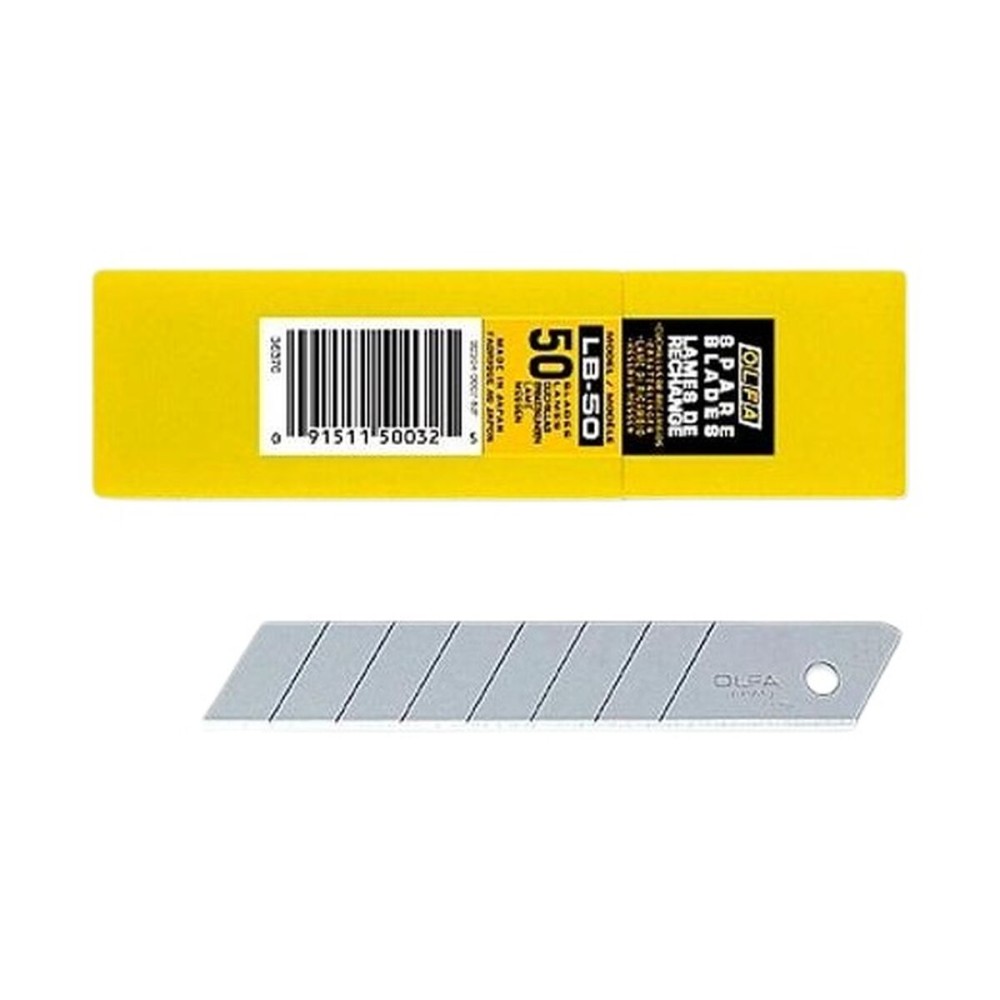 Lame de cutter Olfa 100 x 18 mm 6 Unités