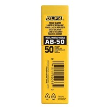 Cutter Blade Olfa AB-50 9 mm 50 Pieces 6 Units