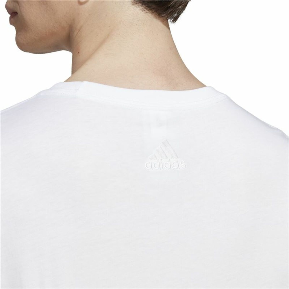 Herren Kurzarm-T-Shirt Adidas Essentials Linear Logo XL