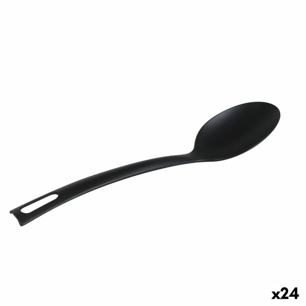 Louche Quttin Nylon Noir 29 x 6 cm (24 Unités)