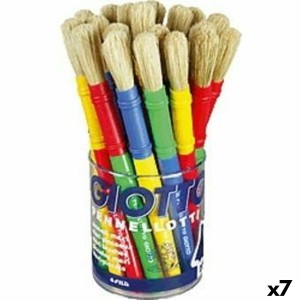 Pinceaux Giotto Multicouleur (7 Unités)