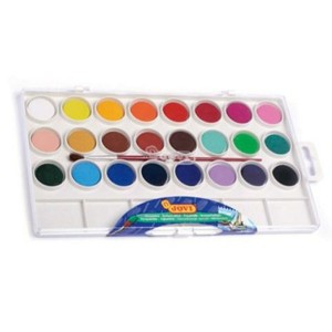 Aquarelles Jovi Multicouleur (12 Unités)