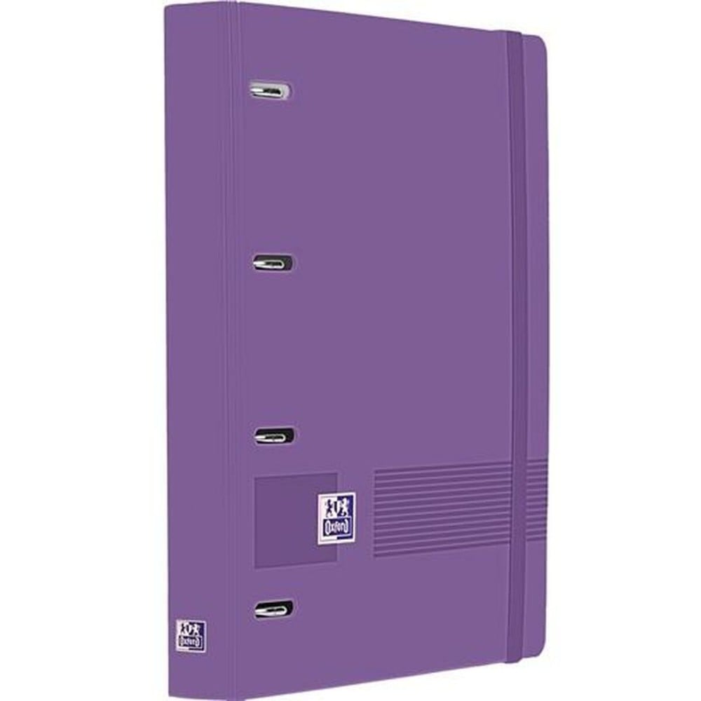 Ringbuch Oxford LIVE&GO Lila A4+ (4 Stück)
