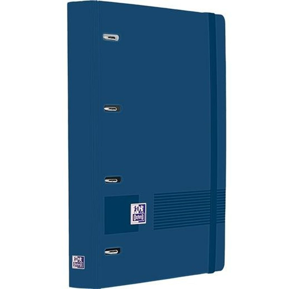 Ringbuch Oxford LIVE&GO Marineblau A4+ (4 Stück)