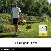 Tondeuse à gazon électrique Powerplus POWXG62205T 1300 W 220-240 V 32 cm 32 L