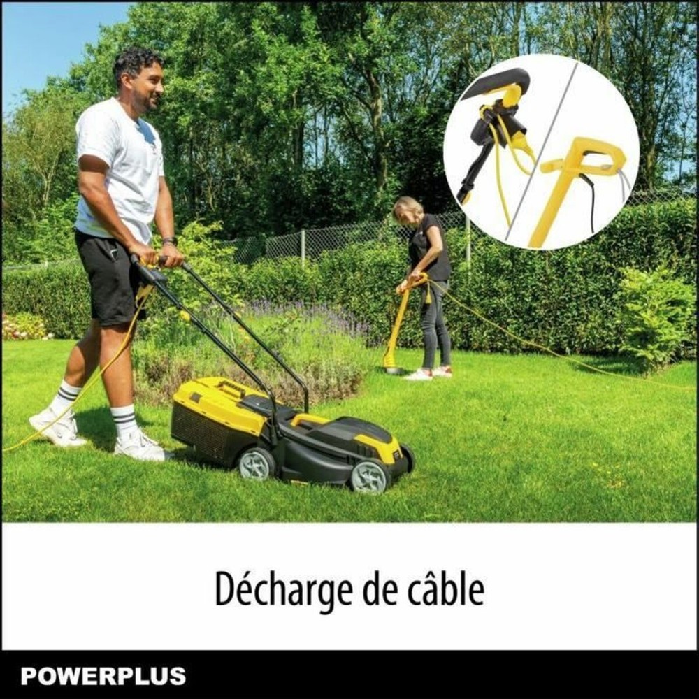 Tondeuse à gazon électrique Powerplus POWXG62205T 1300 W 220-240 V 32 cm 32 L