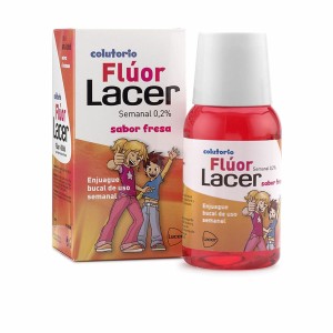 Mundwasser Lacer Flúor Junior Fluor Erdbeere 100 ml